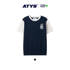 ATYS® RAGLAN KNIT T-SHIRT