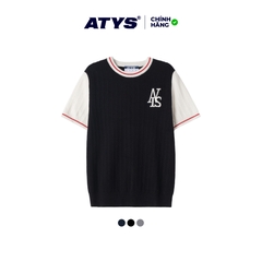 ATYS® RAGLAN KNIT T-SHIRT