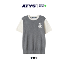 ATYS® RAGLAN KNIT T-SHIRT
