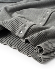 ATYS® TRICOLOR SNAP BUTTON CARDIGAN