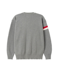 ATYS® TRICOLOR SNAP BUTTON CARDIGAN