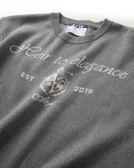 ATYS® HEIRLOOM KNIT SWEATER (Xám)