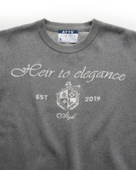 ATYS® HEIRLOOM KNIT SWEATER (Xám)