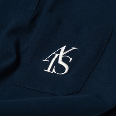 𝐀𝐓𝐘𝐒® 𝐒𝐇𝐎𝐔𝐋𝐃𝐄𝐑 𝐏𝐀𝐓𝐂𝐇 𝐏𝐎𝐋𝐎 𝐒𝐇𝐈𝐑𝐓 (Navy)