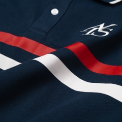 𝐀𝐓𝐘𝐒® 𝟐 - 𝐋𝐈𝐍𝐄 𝐏𝐎𝐋𝐎 𝐒𝐇𝐈𝐑𝐓 (Navy)