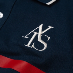 𝐀𝐓𝐘𝐒® 𝟐 - 𝐋𝐈𝐍𝐄 𝐏𝐎𝐋𝐎 𝐒𝐇𝐈𝐑𝐓 (Navy)