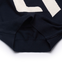 𝐀𝐓𝐘𝐒® 𝐄𝐀𝐑𝐋𝐘 𝐋𝐎𝐆𝐎𝐒 𝐊𝐍𝐈𝐓 𝐂𝐎𝐓𝐓𝐎𝐍 𝐓 - 𝐒𝐇𝐈𝐑𝐓 (Navy)