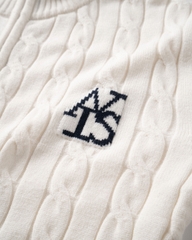 ATYS® HIGH-NECK CABLE ZIP JACKET