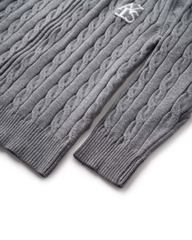 ATYS® HIGH-NECK CABLE ZIP JACKET