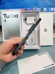 Điện thoại Xiaomi Redmi Turbo 4 Fullbox likenew qua sử dụng(Dimensity 8400 Ultra)