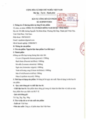 Cao Hỗn Hợp Tự Công Bố 1