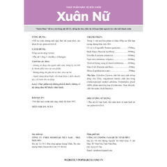 XUÂN NỮ Cân bằng nội tiết tố nữ, chống lão hoá, điều trị rối loạn kinh nguyệt