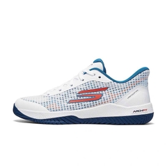 Giày Skecher Viper Court Pro - Trắng đế xanh