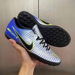 Giày Fake Nike Vic 6 Neymar - Bạc xanh