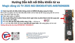 ĐIỀU KHIỂN THÔNG MINH AI LG – MAGIC REMOTE MR25