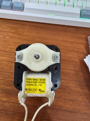 Mô tơ quạt tử lạnh LG Refrigerator Fan Motor LG 100% Part No. 4680JB1039E AV220V Hàng tháo máy hoạt động tốt