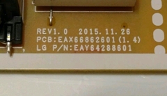 Power Supply Board New ( Tình trạng Mới Tinh) EAY64288601 LGP40D1-16CH1 40LH 40LV 40LH 40LF 43LF 49LF