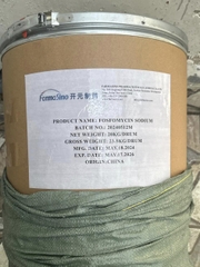 FOSFOMYCIN SODIUM - KHÁNG SINH NGUYÊN LIỆU DÙNG TRONG THÚ Y, THỦY SẢN