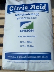 Citric Acid (Bột chanh) – Phụ gia xử lý nước & cải thiện môi trường ao nuôi hiệu quả