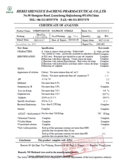 STREPTOMYCIN SULPHATE (KHÁNG SINH NGUYÊN LIỆU DÙNG TRONG THỦY SẢN)