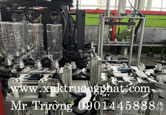 máy thổi chai PET tự động 2L 2 đầu
