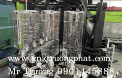 máy thổi chai PET tự động 2L 2 đầu