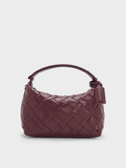 Ivette Woven Shoulder Bag