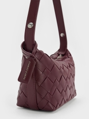 Ivette Woven Shoulder Bag