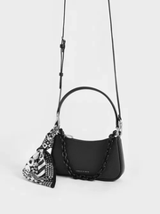 Alcott Scarf Chain-Link Shoulder Bag