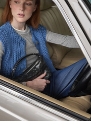 Ivette Woven Shoulder Bag