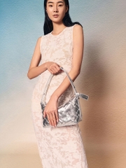 Ivette Woven Shoulder Bag