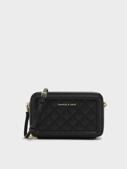 Quilted Boxy Long Wallet