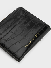 Croc-Effect Small Wallet