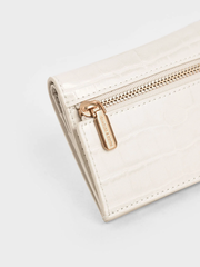 Croc-Effect Small Wallet