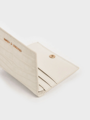 Croc-Effect Small Wallet