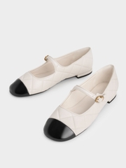 CNK Women's Marry Jane Ballerina Shoes