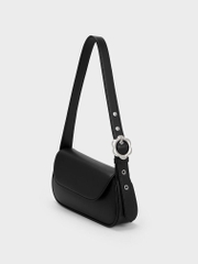 Petra Asymmetrical Front Flap Bag