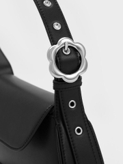 Petra Asymmetrical Front Flap Bag