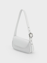 Petra Asymmetrical Front Flap Bag