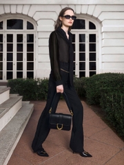 Gabine Leather Crossbody Bag