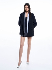 Metallic Cap Pointed-Toe Slingback Pumps