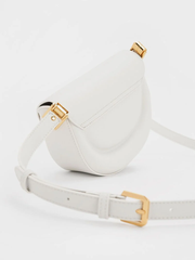 Koa Half-Moon Saddle Bag