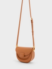 Koa Half-Moon Saddle Bag