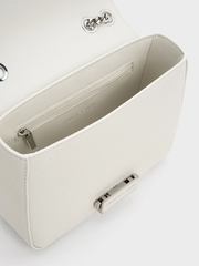 Chain Strap Square Bag