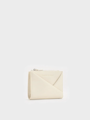 Midori Geometric Top-Zip Wallet