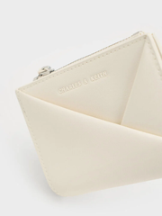 Midori Geometric Top-Zip Wallet