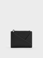 Midori Geometric Top-Zip Wallet