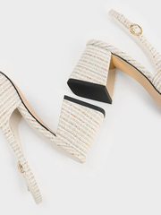 Aeryn Pearl-Embellished Slingback Pumps