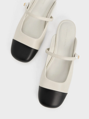 Aeryn Pearl Embellished Flat Mules