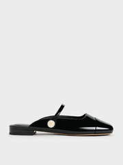 Aeryn Pearl Embellished Flat Mules